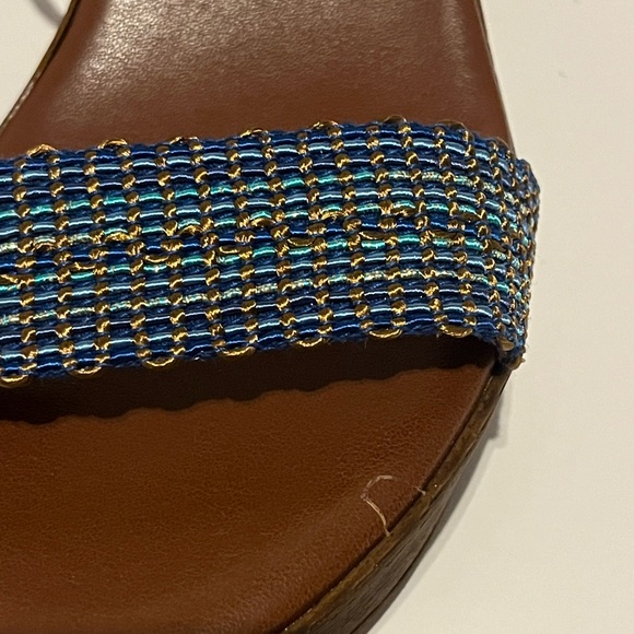 Italian Shoemakers “Awake” Denim Wedges - Picture 7 of 9